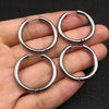 Stainless Steel Hoop Earrings with 3 mm to 5 mm Bands in Multiple Sizes - Image 9