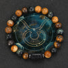 Astrology 12 Zodiac Bracelet Stone Zodiac Constellation Bracelet Gift for Men Women Sagittarius Virgo Aquarius Bracelet - Image 13