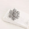 Delicate Snowflake Brooch Beautiful Christmas Corsage Blazer Blazer Pinned Down Shawl Fixed Badge - Image 6