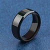 Charm Jewelry Ring for Men Women Stainless Steel Black Rings Wedding Engagement Band Quality Matte Male Jewelry - Image 5