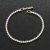 2.5mm Zirconia Tennis Bracelet for Women Crystal Charm Tennis Thin Chain Bracelet on Hand Wedding Jewelry - Image 3
