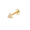 1PC Silver Crown Opal Piercing Earring for Women Ear Studs Cartilage Earring Body Jewelry Gift - Image 18