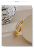 Interlocking Loop Bracelet with Cubic Zirconia Accents in Gold Tone or Silver Tone - Image 15