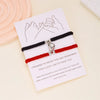 Magnetic Heart Couple Bracelets Set of 2 Braided Rope - Image 22