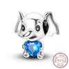 Charms Beads Pendant Silver Vintage Pattern Elephant Charms Fit Bracelet Pendant Women Jewelry Gifts - Image 7