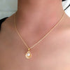 OL Commuter Imitation Pearl Shell Pendant Necklace Women's Ocean Series Style Elegant Short Clavicle Chain Necklace - Image 6