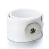 Leather 18MM Snap Button Bracelet Bangle Handmade Braided Leather Snap Bracelets for Women Men Buttons Jewelry - Image 22
