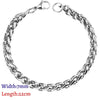 Stainless Steel Couple Men/Woman Bracelets Curb Cuban Link Chains On Hand Rock Bracelet Wrist Jewelry Gifts - Image 28