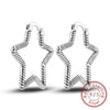 Silver Hoop Earrings Studs Drop Earring for Women Birthday Party Wedding Engagement Jewelry Gifts - Image 39