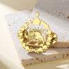 Persian Empire Lion Sun Pin Iran Brooch Vintage Persia Royal Emblem Stainless Steel Historical Persian Symbol Pin - Image 5