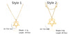 Him Heartagram Star Pendant Necklace Stainless Steel Heart Pentagonal Chain Necklace Women Couple Jewelry Wedding Gift - Image 15