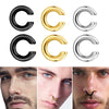 1pc Exaggerated c-Shaped Non-Piercing Nose Ring Fake Piercing Non-Piercing Ear Bone Clips For Men Ear Cuff Earrings - Image 1