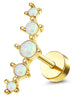 Flat-Back Cartilage Piercing Studs and Hoops in Multiple Styles - Image 10