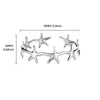 Stainless Steel Shell and Starfish Cuff Bangle in Multiple Styles - Image 37