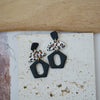Classic Leopard Pattern Black Multi Shapes Dangle Earring Sets Polymer Clay Women's Accessory Gift For Summer - Image 8