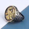 Movie Dune Leto Atreides Signet Ring Vintage Finger Rings for Women Men Cosplay Jewelry - Image 4