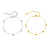 Classic Dainty Gold Plated Bowknot Bracelet for Women, Stainless Steel Thin Chain Bow Charm Bracelet, Minimalist Jewelry - Image 6