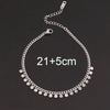 316L Stainless Steel Chain Anklet For Women Round Star Heart Tassel Pendant Ankle Bracelet On Leg Foot Summer Beach Jewelry Gift - Image 6