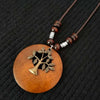Retro Wooden Collar Decoration Female Jewelry Neck Accessories Clothing Pendant Necklace Sweater Necklace Sweater Chain - Image 17