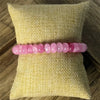 1/pc Elegant Pink Agate Bracelet for Relaxation Stone, Bohemian and Retro Style Gift for Men Women - Image 5