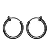 2pcs Stainless Steel Non Pierced Clip On Earrings for Men Women Magnetic Stud Earrings Punk Dangle Huggie Hoop Earrings Set - Image 27
