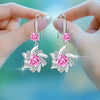 Zircon Water Drop Earrings For Women Silver Color Long Dangle Hanging Earring Female Wedding Ear Jewelry Gift - Image 40