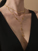 Y Shaped Pendant Necklace with Stainless Steel Chain - Image 24