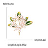 Enamel Hydrangea Brooches for Women Unisex Pearl Flower Pin Plant Lapel Pins Office Party Friend Gifts Jewelry Accessories - Image 31
