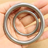304 Stainless Steel Round O Ring M3 M4 M5 M6 M8 Anti Corrosion Rust Smooth Strong O Ring Fishing Yoga Hanging Welded Rings - Image 1