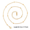 Ten-Piece Stainless Steel Chain Necklace Lot in Gold-Tone with 45 cm Length - Image 33