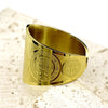 Catholic Saint Benedict Medallion Adjustable Rings for Women Men Stainless Steel Open Finger Ring Amulet Jewelry San Benito - Image 4