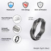 Simple Stainless Steel Mobius Band Rings for Men,Silver Gold Black Grey Color Love Eternity Couple Ring,Punk Jewelry - Image 5