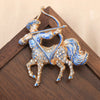Baroque Zodiac Sign Design Brooches for Men and Women, Jewelry, Accessories, Surprise Party Gifts for Couples - Image 26