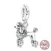 Silver Dog Charms French Bulldog Poodle German Shepherd Beagle Dachshund Pendants Fit Bracelets DIYJewelry Gift - Image 7