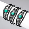 12 Constellation Zodiac Sign Charm Luminous Bracelets Men Women Vintage Multilayer Wrap Leather Bracelet Bangle Birthday Gift - Image 3