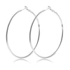 2mm 316L Women's Simple Metal Hoop Earrings, Chic Round Earrings, Piercing Jewelry for Women, Girls, Retro Party Weddings - Image 7
