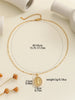 Personalized Colorful Zircon Necklace Design, Light, And Versatile, Madonna Necklace - Image 13