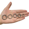 Titanium Captive Bead Rings Pierc Nose Ring large size Earring 12G 2mm 3mm Bcr Hoop Rings punk Piercing Body Jewelry - Image 10