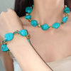 Acrylic Beaded Jewelry with Irregular Shapes in Bracelet or Necklace Styles - Image 43