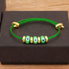 Adjustable Turkish Evil Eye Rope Bracelet in Multiple Colors - Image 8