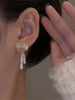 Zircon Bow Earrings Acrylic Crystal Tassel Earrings For Women Party Jewelry Accessories Gifts - Image 7