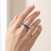 Silver Rings Star Sun Starry Sky Silver Zircon Ring For Women Wedding Anniversary Jewelry Gift - Image 5