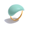 Stainless Steel Joyful Candy Multi-Color Khaki Orange Blue White Enamel Ring Adjustable Charm Jewelry - Image 10