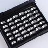 10pcs/lot Simple Stainless Steel Ring For Men Women Beautiful Punk Jewelry Vintage Birthday Party Gifts - Image 9