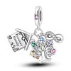 Charms Beads Silver Tree of Life Peach Heart Sweet Love Charms Fit Pendants Bracelets Necklaces Women Jewelry Gift - Image 51