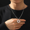 Classic Star of David Pendant Necklace for Men Women Stainless Steel Geometric Hexagon Amulet Casual Jewelry Party Gift - Image 2