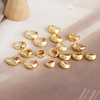 Silver Matte Minimalism Unisex Huggies Ear Hoops Earrings for Women Gothic Piercing Men's Jewelry - Image 4