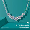 Necklace for Woman Wedding Jewely with Certificates Sliver Plated White Gold Necklace - Image 1