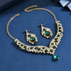 Ladies' Design Necklace Earrings Jewelry Set Suitable for Daily Wear, Wedding Parties, Holiday Gifts - Image 11