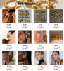 Stainless Steel Heart Hoop Earrings in Gold-Tone or Silver-Tone - Image 8
